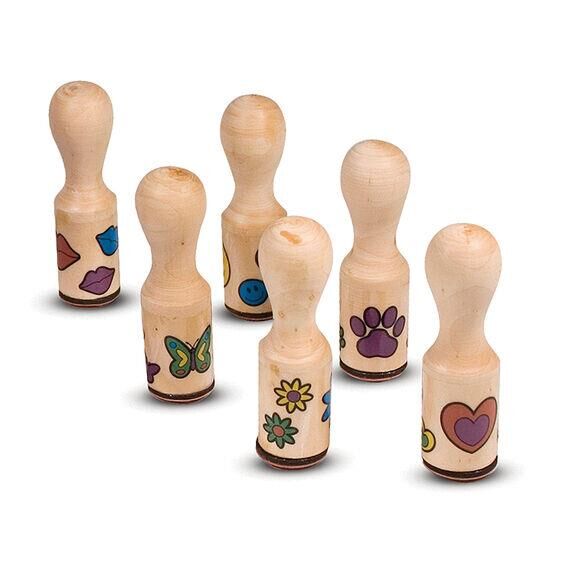 Melissa & Doug Ahşap Baskı Seti -Mutlu Yüzler