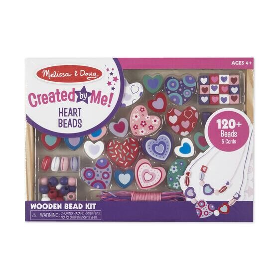 Melissa & Doug Ahşap Boncuk Dizme -Tatlı Kalpler