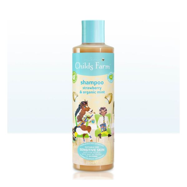 Çilek ve Organik Nane Özlü Şampuan 250ml