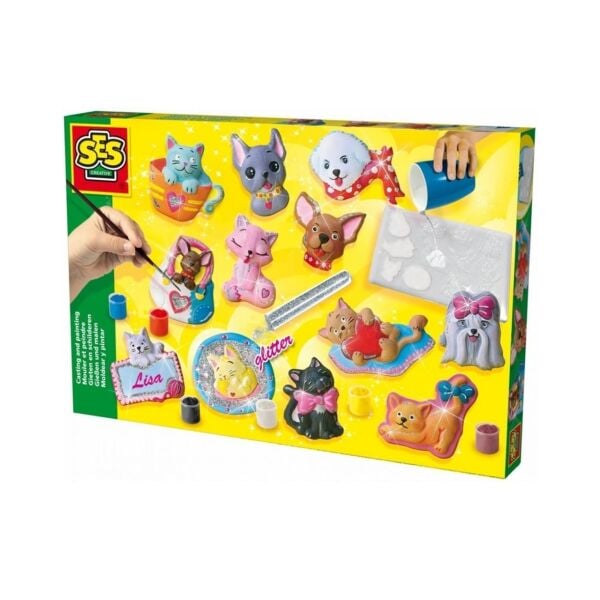 Kalıba Dök ve Boya - Kediler ve Köpekler