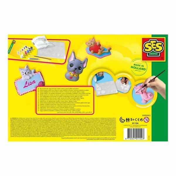 Kalıba Dök ve Boya - Kediler ve Köpekler