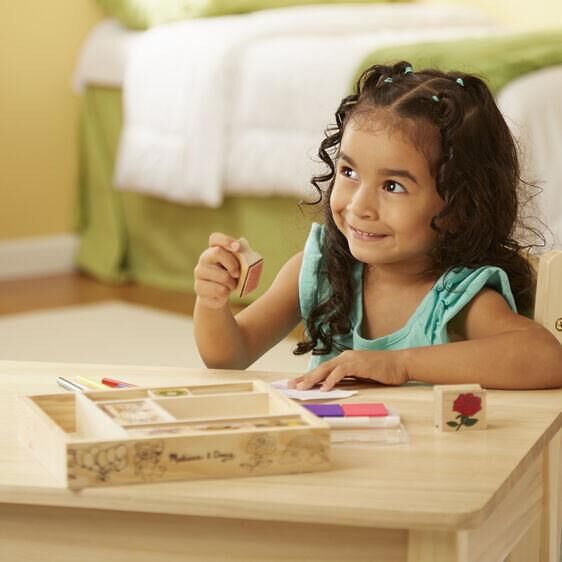 Melissa & Doug Ahşap Baskı Seti -Arkadaşlık