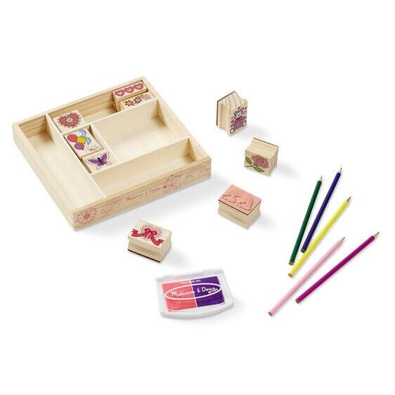 Melissa & Doug Ahşap Baskı Seti -Arkadaşlık