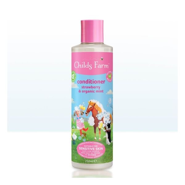Çilek ve Organik Nane Özlü Saç Kremi 250ml