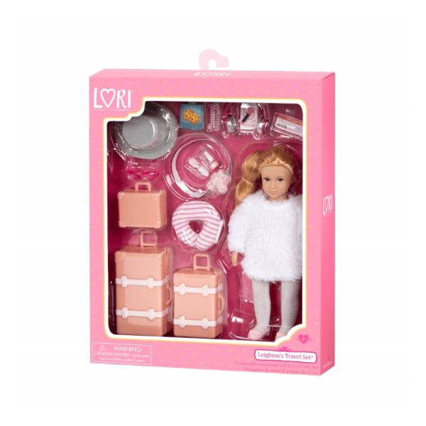 Lori Leighton Oyuncak Bebek ve Seyahat Seti - 15 c