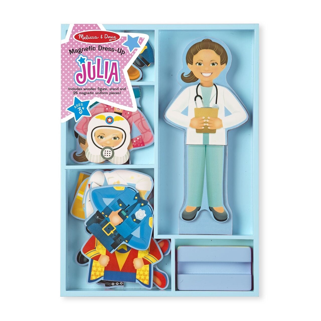 Melissa & Doug Ahşap Mıknatıslı Giydirme - Julia