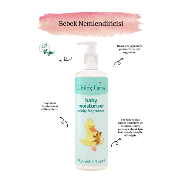 Hafif Kokulu Bebek Nemlendiricisi 500ml