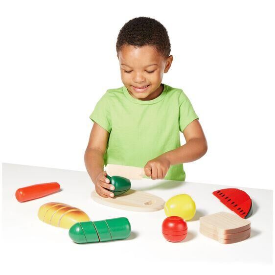 Melissa & Doug Ahşap Kes Oyna Gıdalarımız