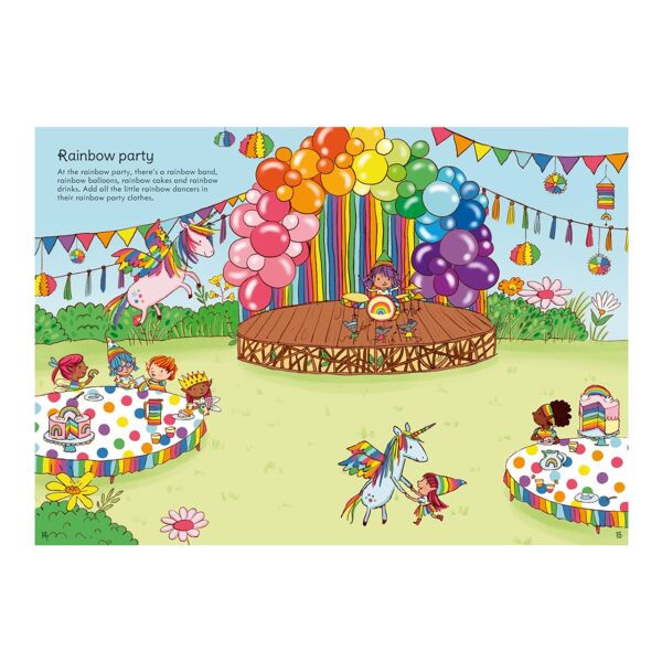 Little First Stickers Rainbows