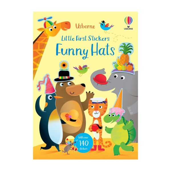 Little First Stickers Funny Hats