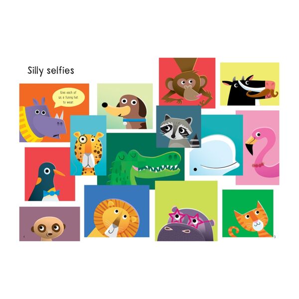 Little First Stickers Funny Hats