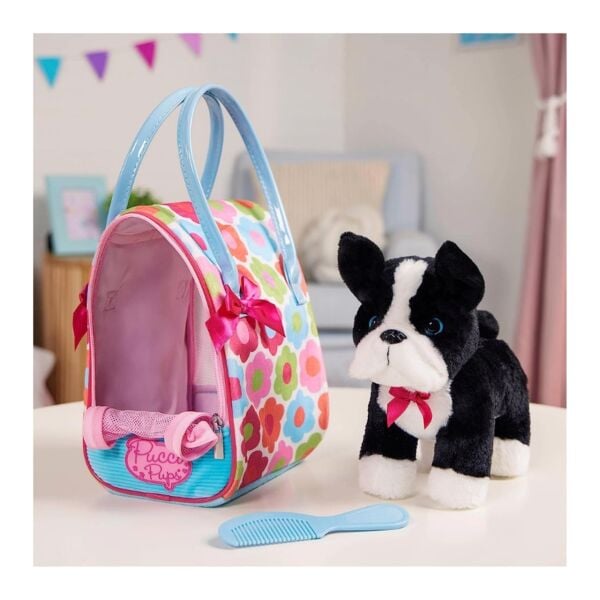 Pucci Pups Yavru Köpek ve Çiçekli Çanta