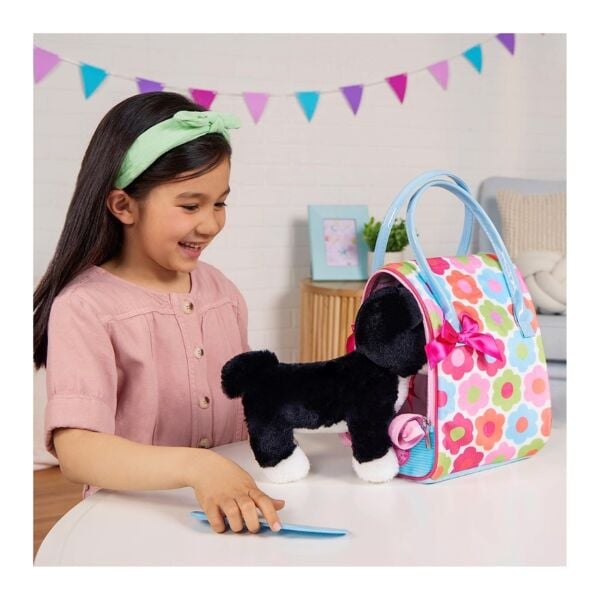 Pucci Pups Yavru Köpek ve Çiçekli Çanta