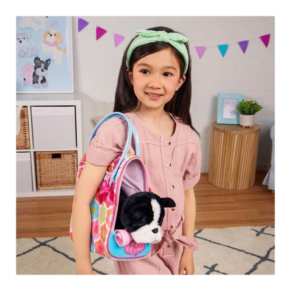 Pucci Pups Yavru Köpek ve Çiçekli Çanta