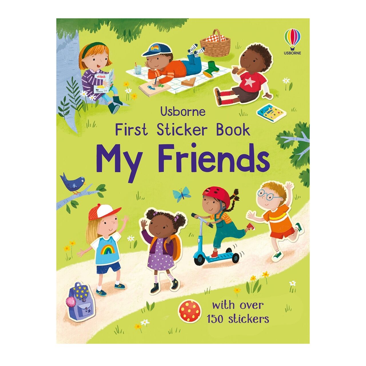 First Sticker Book My Friends