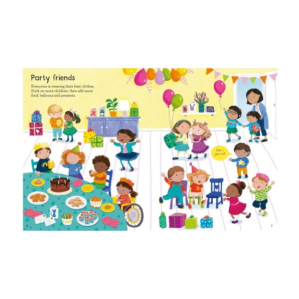 First Sticker Book My Friends