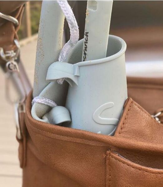 Scrunch Bucket Silikon Kova - Duck Egg Blue