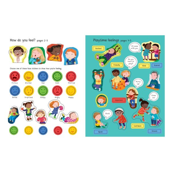 USB - First Sticker Book Feelings