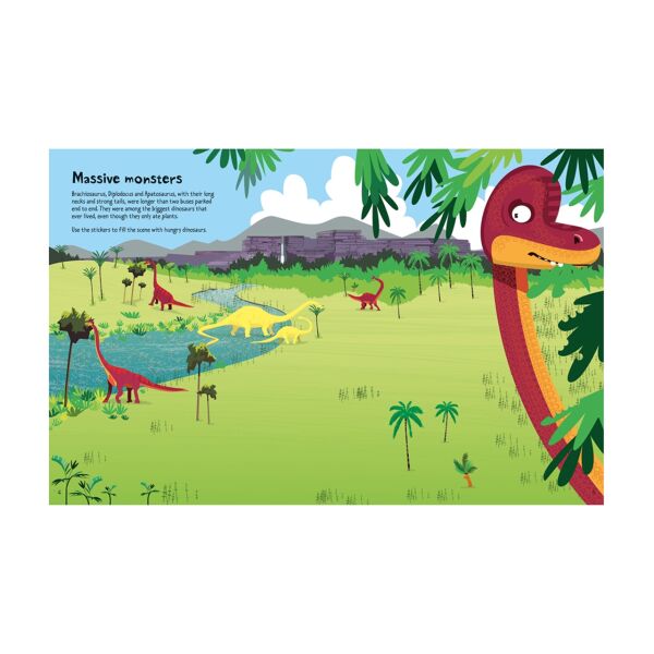 Big Dinosaur Sticker Book