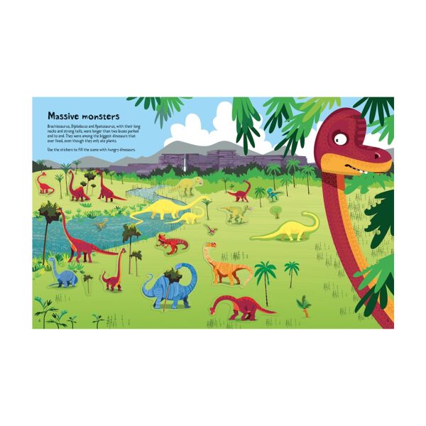 Big Dinosaur Sticker Book