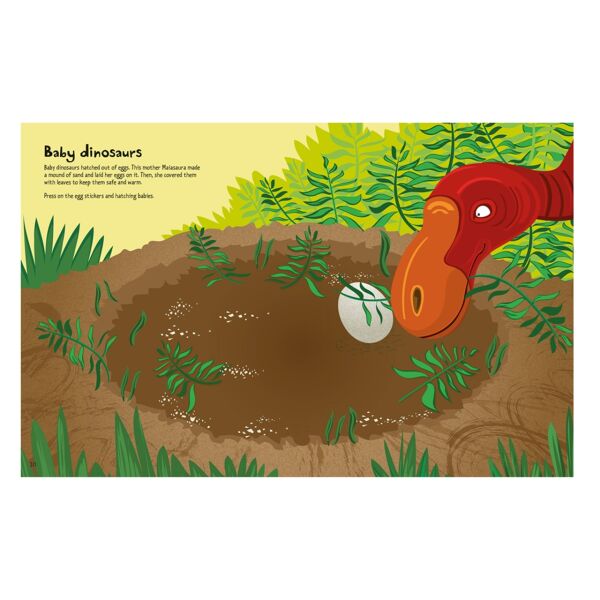 Big Dinosaur Sticker Book