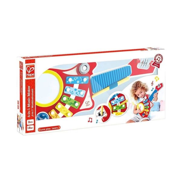 Hape 6in1 Oyuncak Müzik Aleti