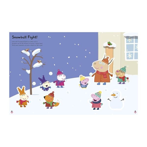 Peppa Pig: Ho Ho Ho! Christmas Sticker Book