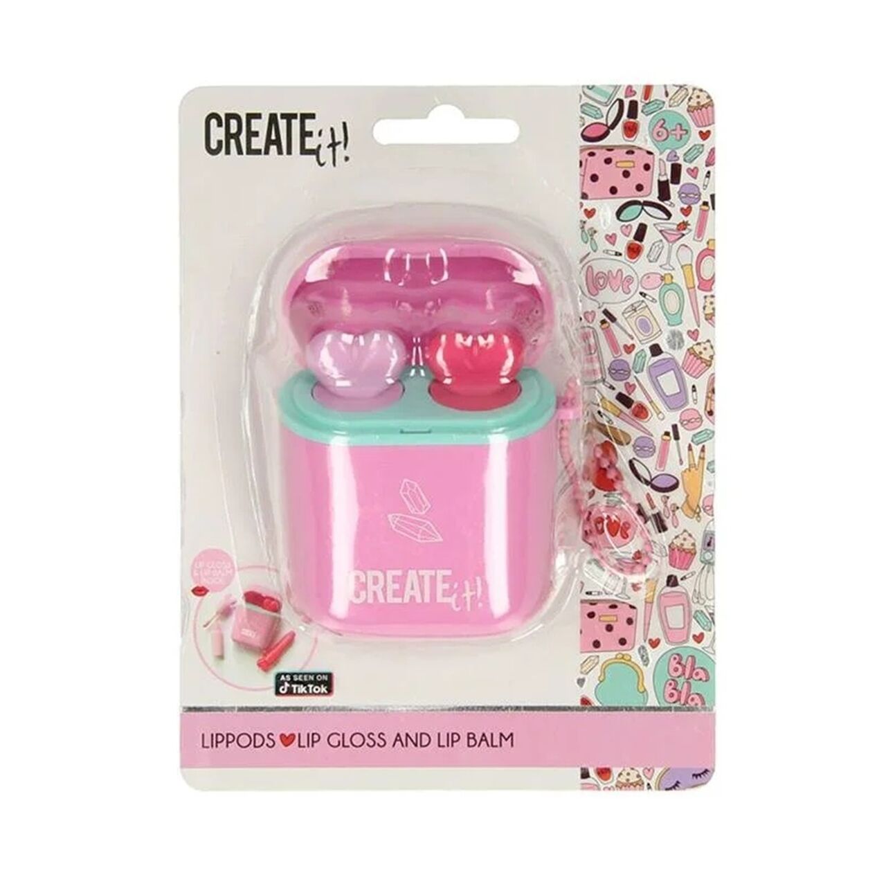 Create It Dudak Kiti - Pembe - Lippods