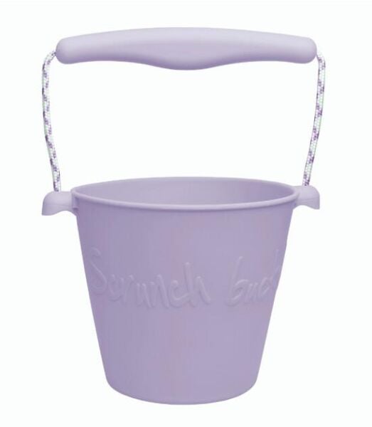 Scrunch Bucket Silikon Kova - Light Purple