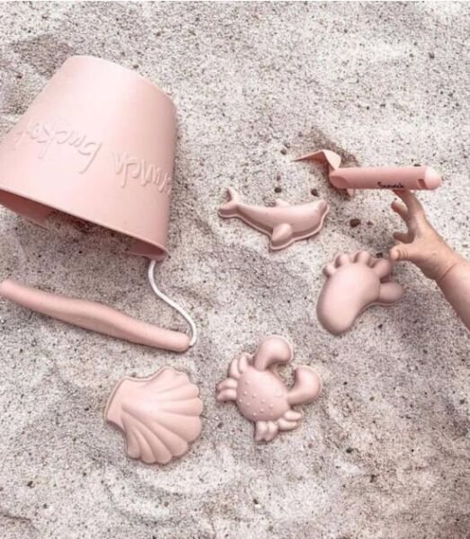 Scrunch Bucket Silikon Kova - Dusty Rose