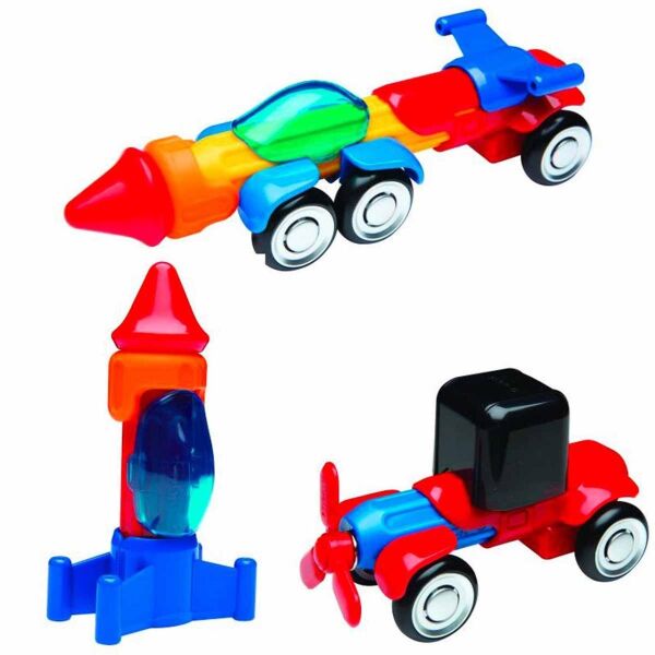 Stick-O Mıknatıslı Şehir Araçları Seti 16 Parça