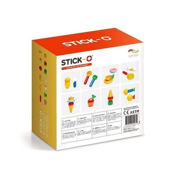 Stick-O Mıknatıslı Yemek Seti 16 Parça