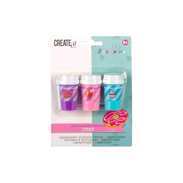 Create It Dudak Balmı Seti - Kahve Kutuları - Cand