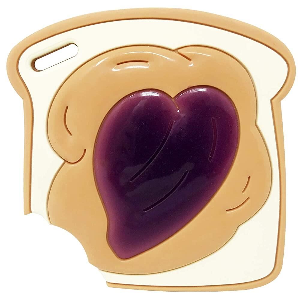 Silli Chews Reçelli Ekmek Silikon Diş Kaşıyıcı