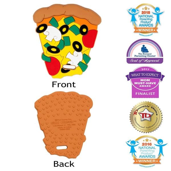 Silli Chews Pizza Silikon Diş Kaşıyıcı