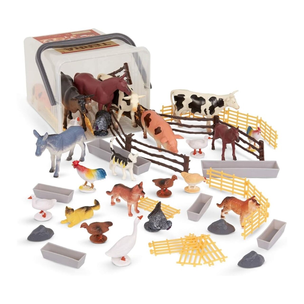 Terra 60 Parça Büyük Oyun Seti - Çiftlik