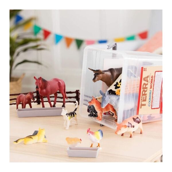 Terra 60 Parça Büyük Oyun Seti - Çiftlik