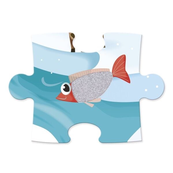 Janod Hissedilebilir Puzzle-Life On The Ice