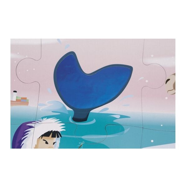 Janod Hissedilebilir Puzzle-Life On The Ice