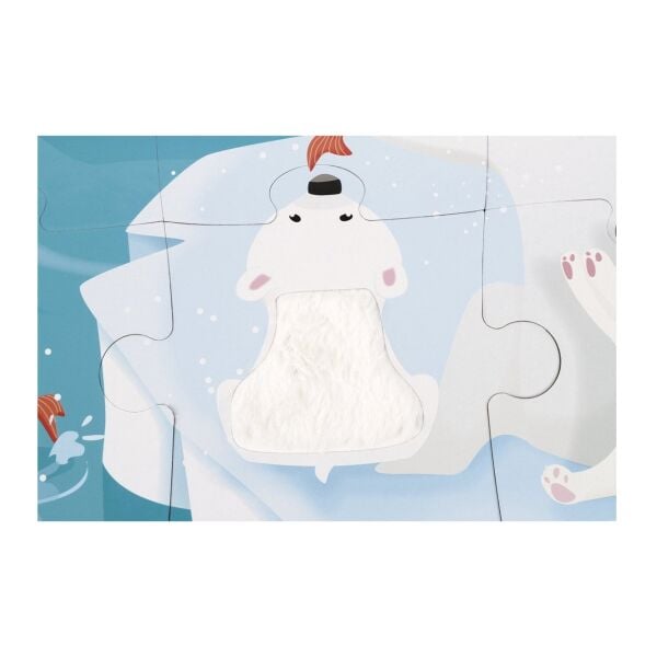 Janod Hissedilebilir Puzzle-Life On The Ice