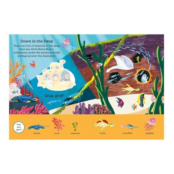 Bizzy Bear: Sticker Book: Go