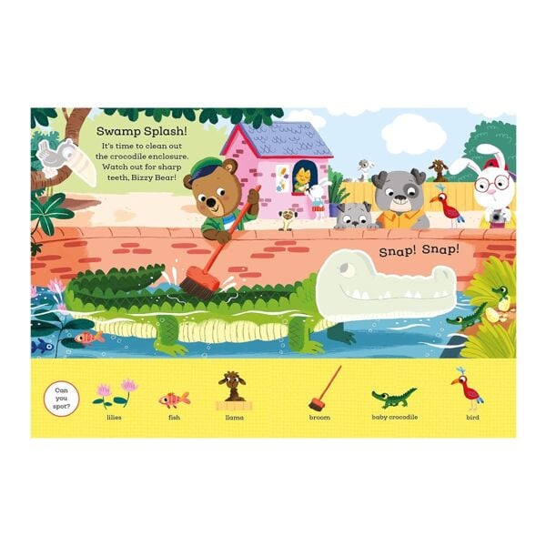 Bizzy Bear: Sticker Book: Animals