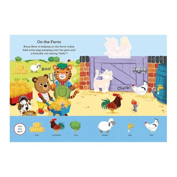 Bizzy Bear: Sticker Book: Animals