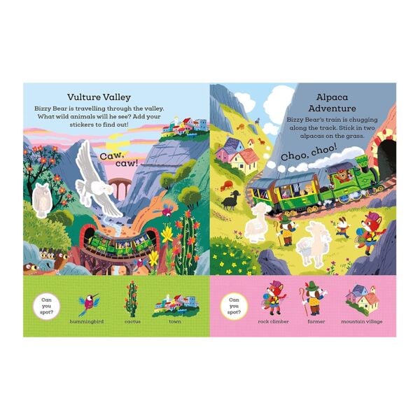 Bizzy Bear: Sticker Book: Animals