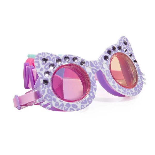 Bling2o- Çocuk Deniz Gözlüğü Mor Kedi Miyav