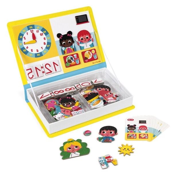 Janod Magnetibook - Learn To Tell The Time