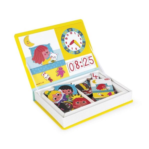 Janod Magnetibook - Learn To Tell The Time
