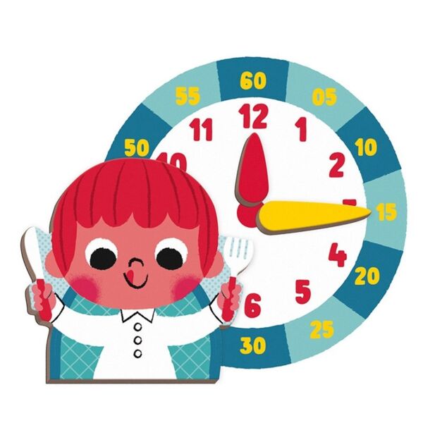 Janod Magnetibook - Learn To Tell The Time