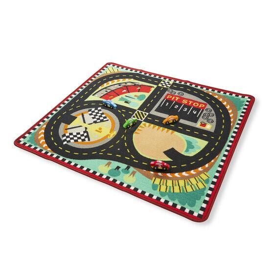 Melissa & Doug Oyun Halı Seti - Yarış Arabaları