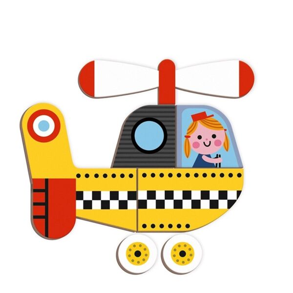 Janod Mıknatıslı Oyun Kitabı Araçlar